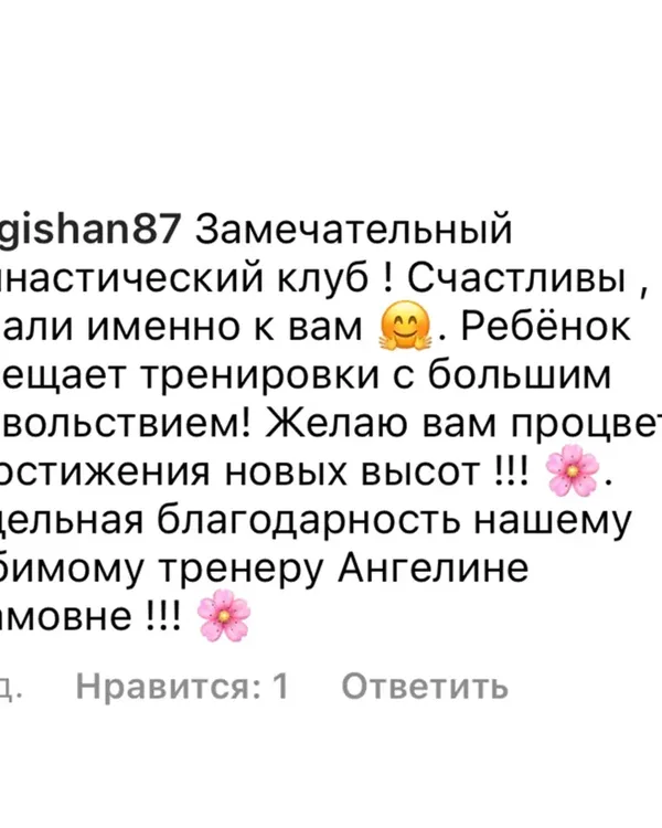 Отзыв родителей